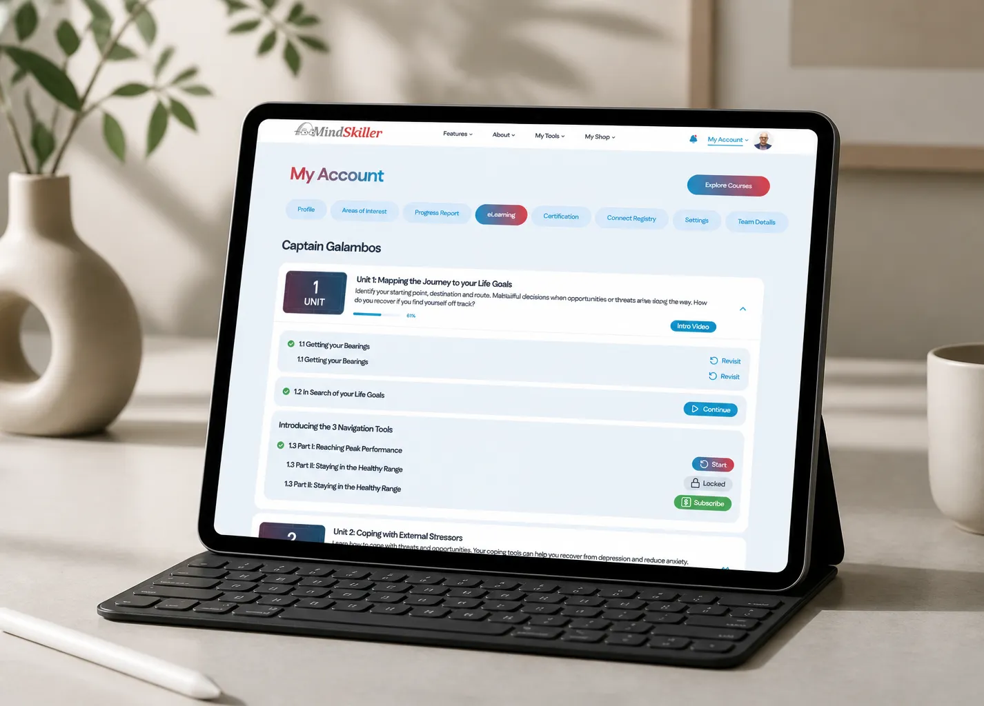 AI-personalised behavioural and emotional activation scripts